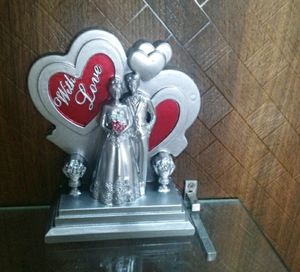 "💑 PI Beautiful Couple Figure: Perfect Home Decor &amp; Gift for Valentine's, Anniversaries, Birthdays, and More! 🏡🎁 Made in India."