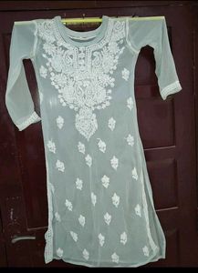 Embroidered Kurta Set Black &amp; Grey Combo