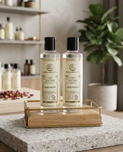 Khadi Natural Rose Skin Toner (Set of 2)