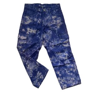 Tie-Dye Cargo Jeans