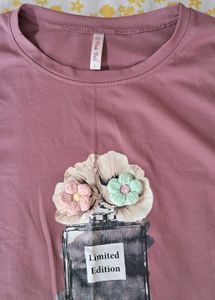 Cute Perfume Bottle Graphic T-Shirt