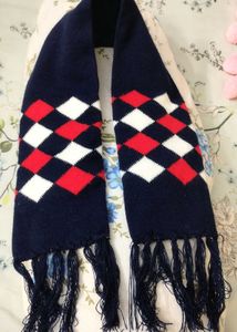 Stylish Argyle Pattern muffler