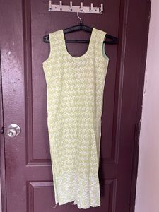 Light Green Embroidered Kurta
