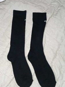Black Knee-High Socks