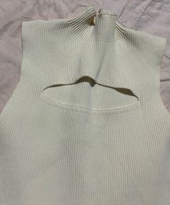 Chic Sleeveless Cutout Bodysuit