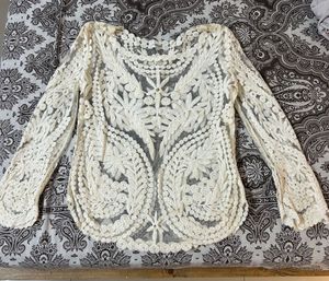 Beautiful Lace Sheer Top