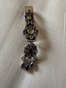 Studded Pendant Set With Ring And Challa