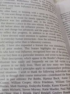 Influence: The Psychology of Persuasion