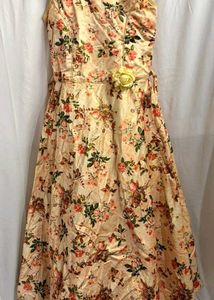 Elegant Floral Maxi Dress