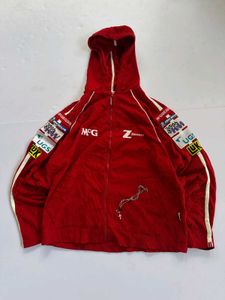 OG Slazenger Hooded Fleece Jacket