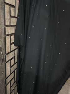 Black Abaya with Embellishments