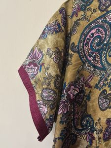 Paisley day/night gown