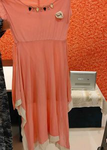 Peach Dress
