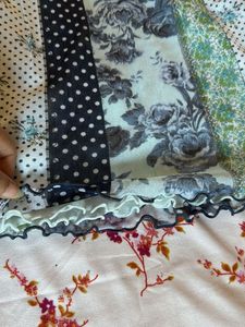 Floral Patchwork Top