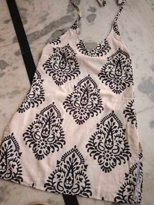 Boho Print Mini Dress