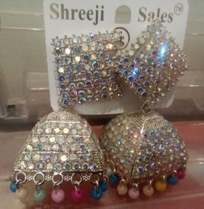Sparkling Jhumka Earrings