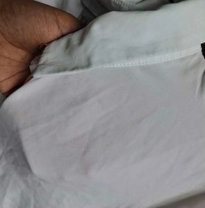 White H&amp;M Button-Up Shirt