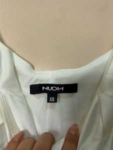 Elegant White Mini Dress