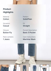 Trendy Blue Wash Denim Jeans