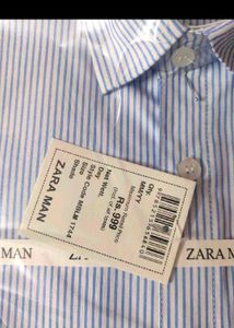 Men's Textured Striped Shirt