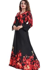 Elegant Floral Print Gown
