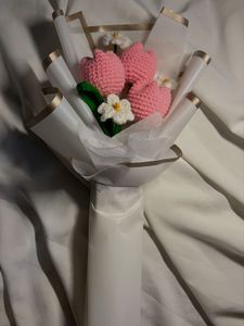 Crochet Tulip Bouquet