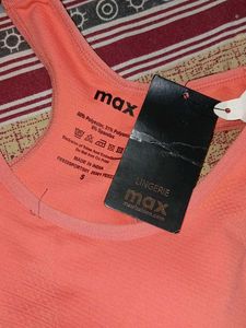 Max Sports Bra - Coral