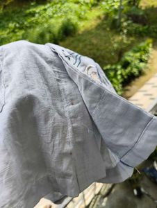 White Embroidered Shirt