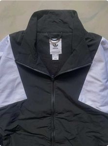 Adidas Black &amp; White Track Jacket