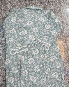 Floral Print Kurta with Pants