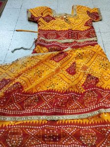 Chundri print Lehenga Choli