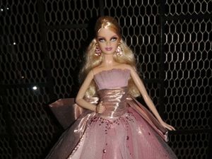 Sparkling Pink Ball Gown Barbie Doll