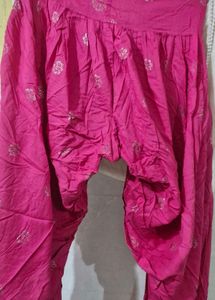Pink Ethnic Salwar Pants