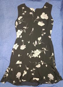 Black Floral Dress