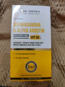 Dr. Sheth's Sunscreen SPF 50