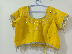 Navratri Spcl - Beautiful Mirror work Lehenga