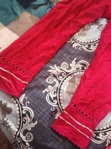 Red Palazzo Pants