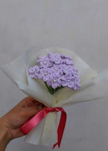 Crochet Baby's Breathe Bouquet