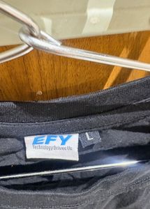 Brand new Black "I Love EFY" T-Shirt