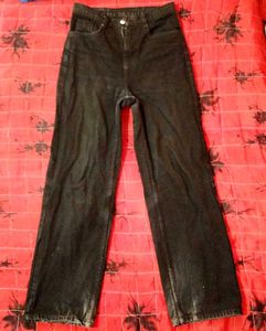 Black Wide Leg Jeans