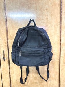 Black Casual Backpack