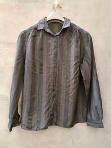 New with tag Korean Chic Plaid Button-Up Shirt