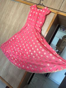 Anarkali Gown With Dupatta
