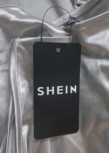Shein Cute Asymmetric Neck Extended Sleeve Top