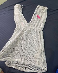 Women's Crochet Swim Cover-Up