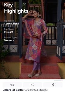 Mokosh Summer Floral Print Kurta Set