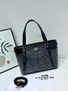 Coach Signature Canvas Tote Bag