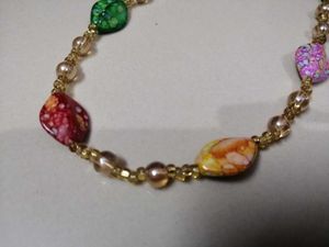 Multi Color Beaded Necklace