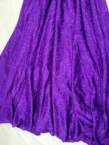 Purple Maxi Skirt