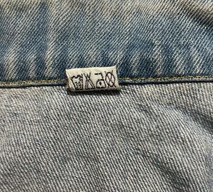 💙Classic Blue Denim Jacket with Distressed Detail
